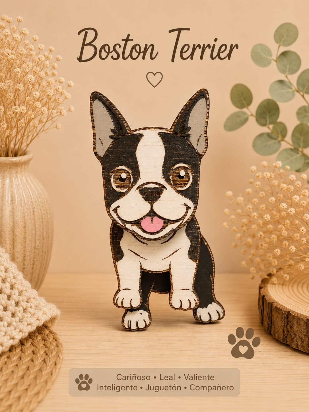 Imán Shih Tzu — Imanes de nevera artesanal de El Rincón de Marfil